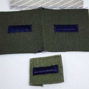 U.S. Air Force Rank Insignia Embroidery First Lieutenant NIP Patches